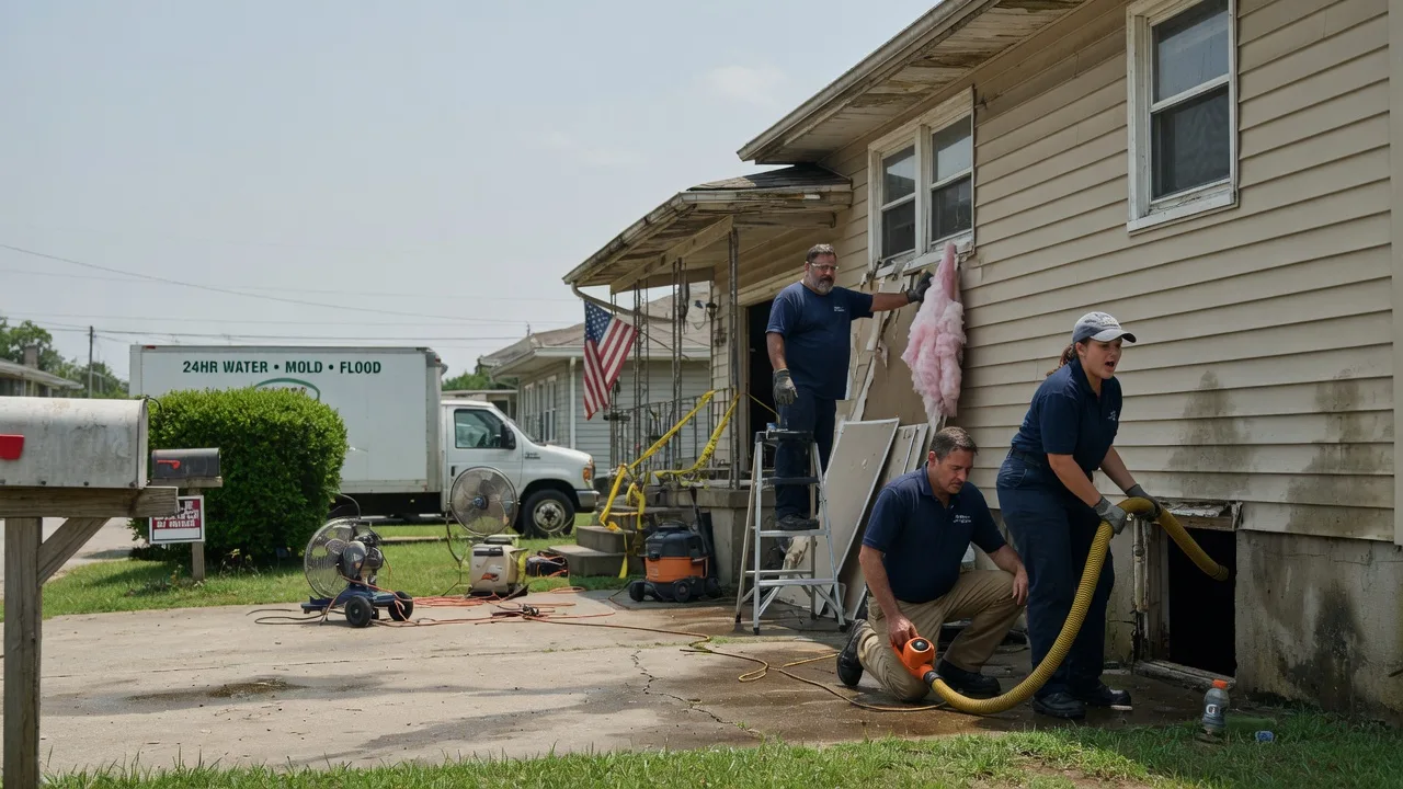 Water Damage Repair in El Dorado, KS near me